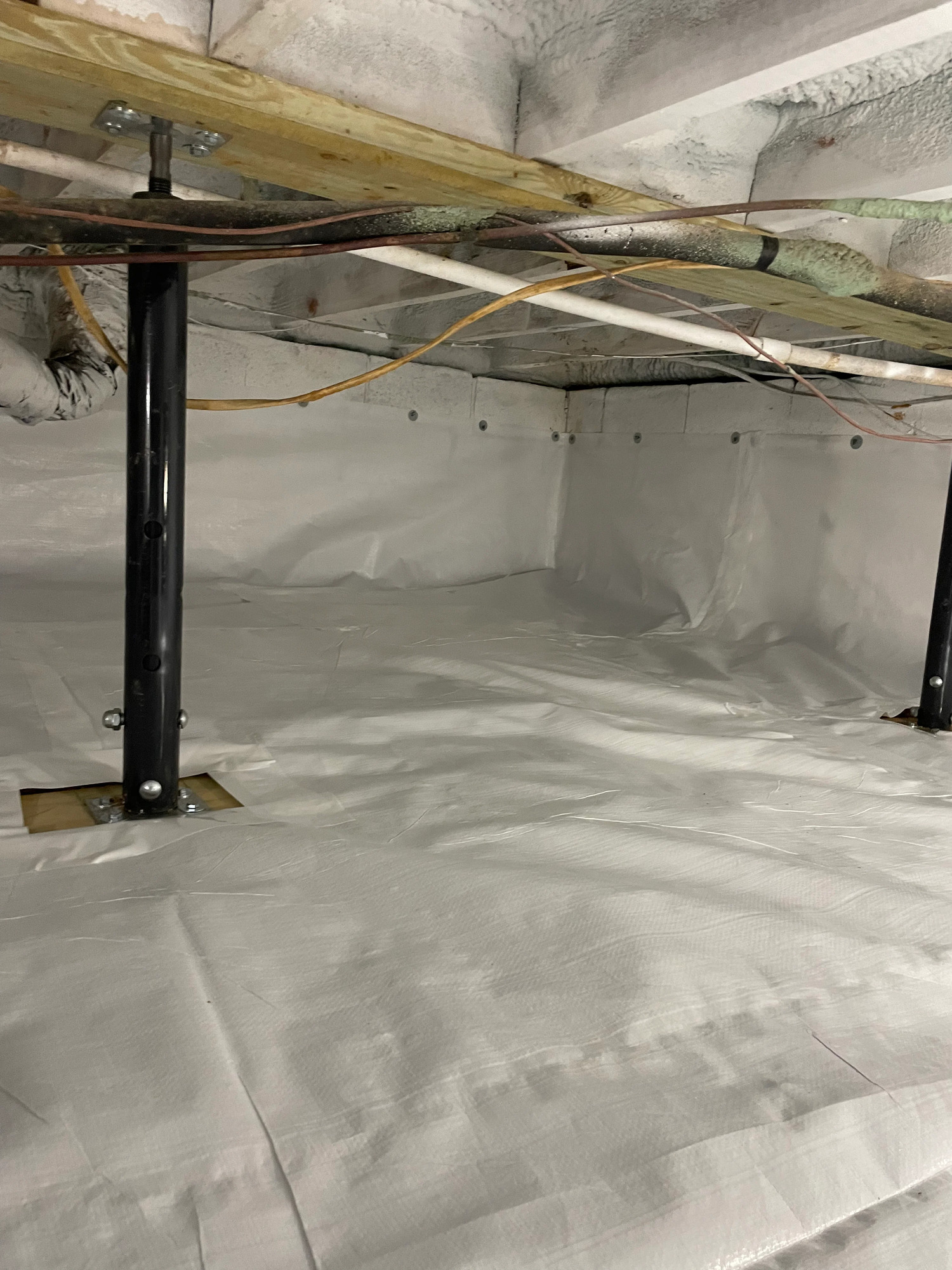 Crawl Space Encapsulation Duluth GA clean space finish