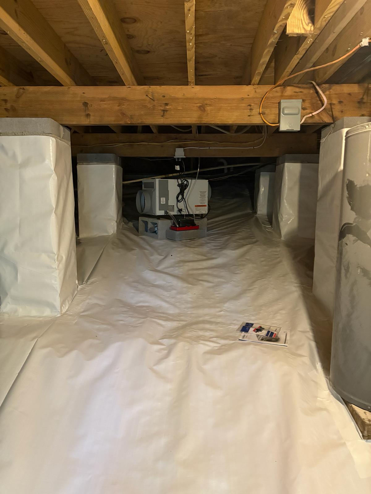 crawl space encapsulation Sandy Springs GA home protection