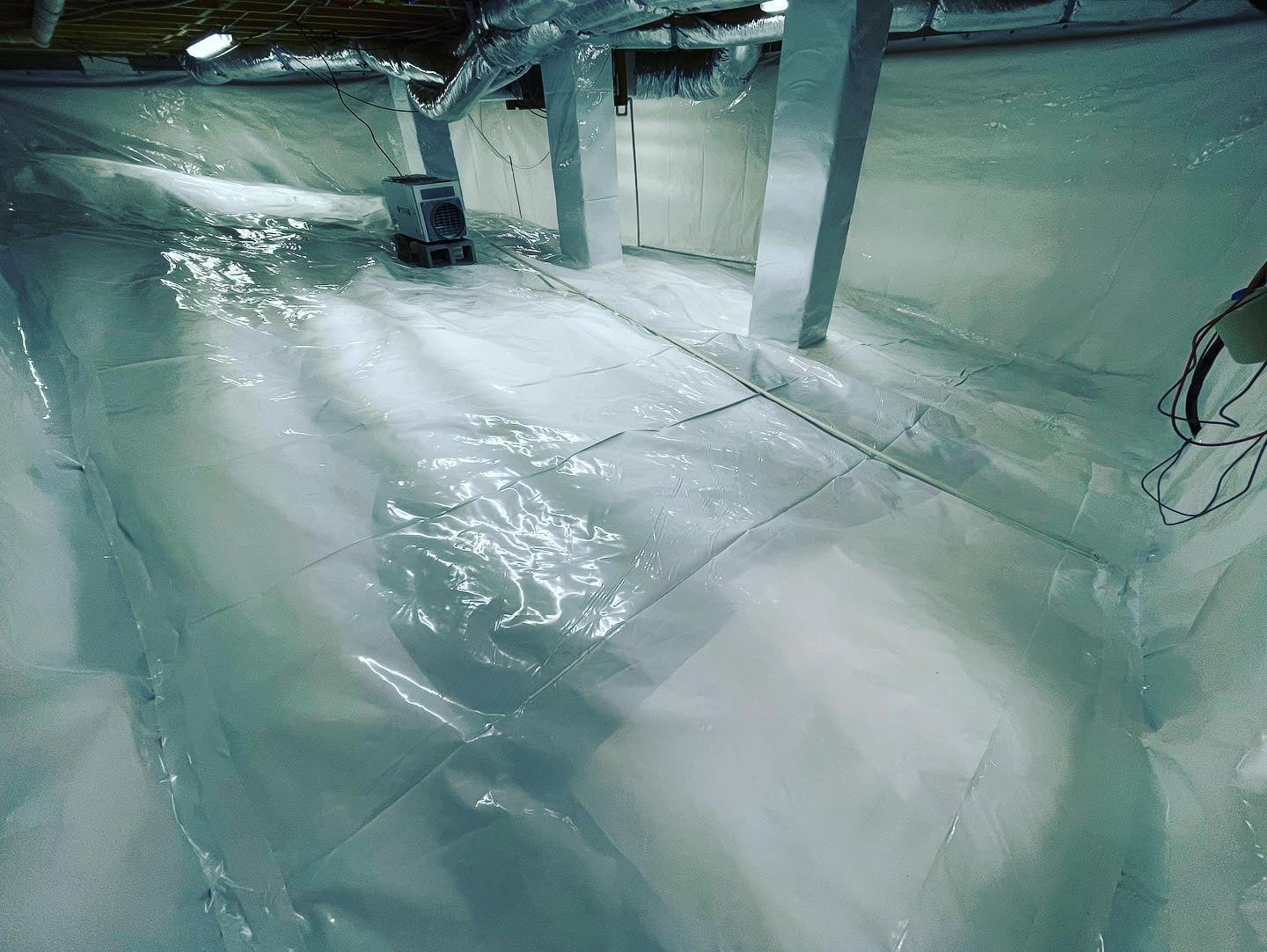 Moisture protection crawl space Alpharetta GA