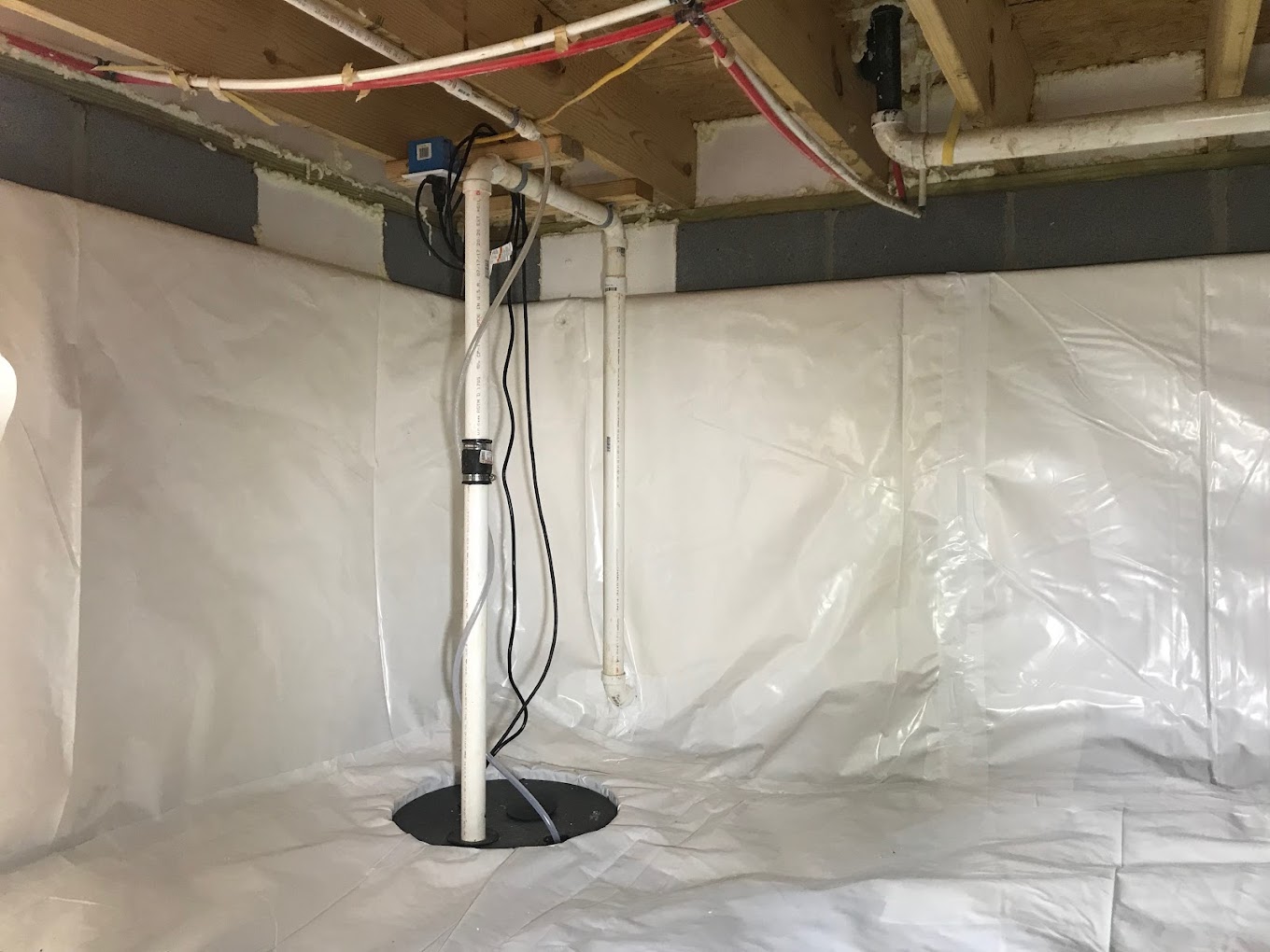 moisture barrier installation crawl space Forsyth County GA